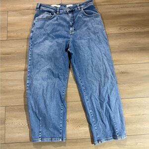 Pilcro and the Letterpress Light Blue Boyfriend Jeans